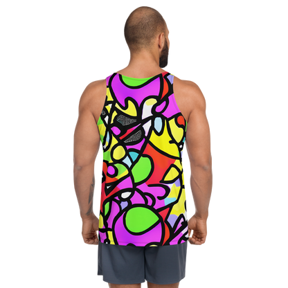 Men's Tank Top - Vivid Serenade