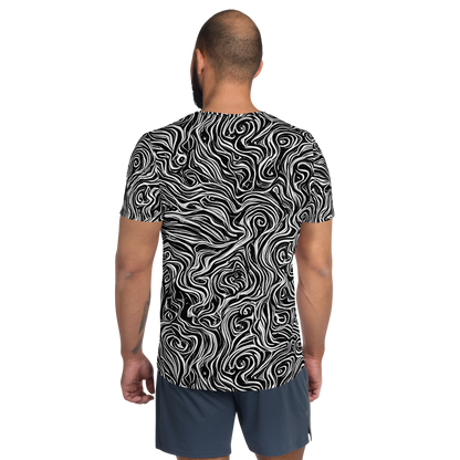 Men's Athletic T-Shirt - Inky Whispers