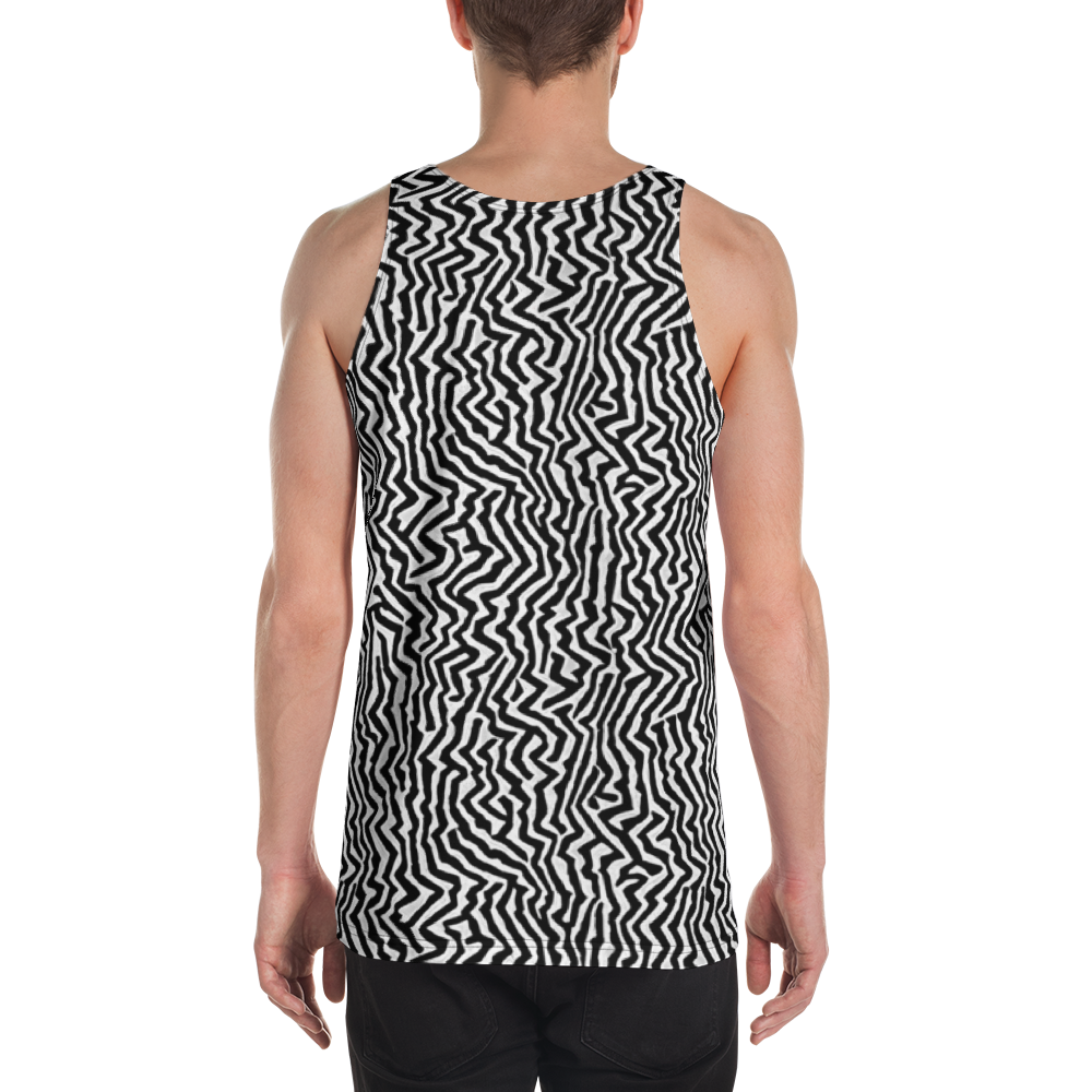 Men's Tank Top - Static Swirl