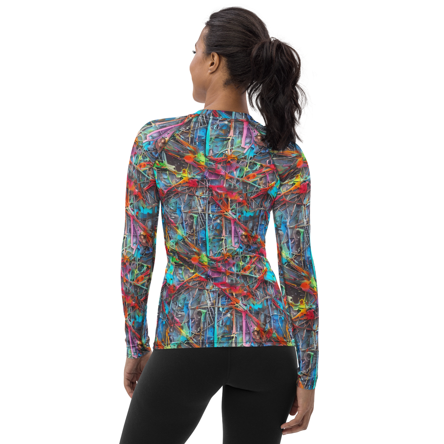 Women's Rash Guard - Junkyard Jewel