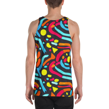 Men's Tank Top - Midnight Stream