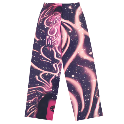 Wide-Leg Pants - Stardust Siren