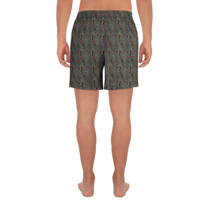 Athletic Long Shorts - Ethereal Bloom