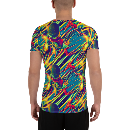 Men's Athletic T-Shirt - Cosmic Inferno