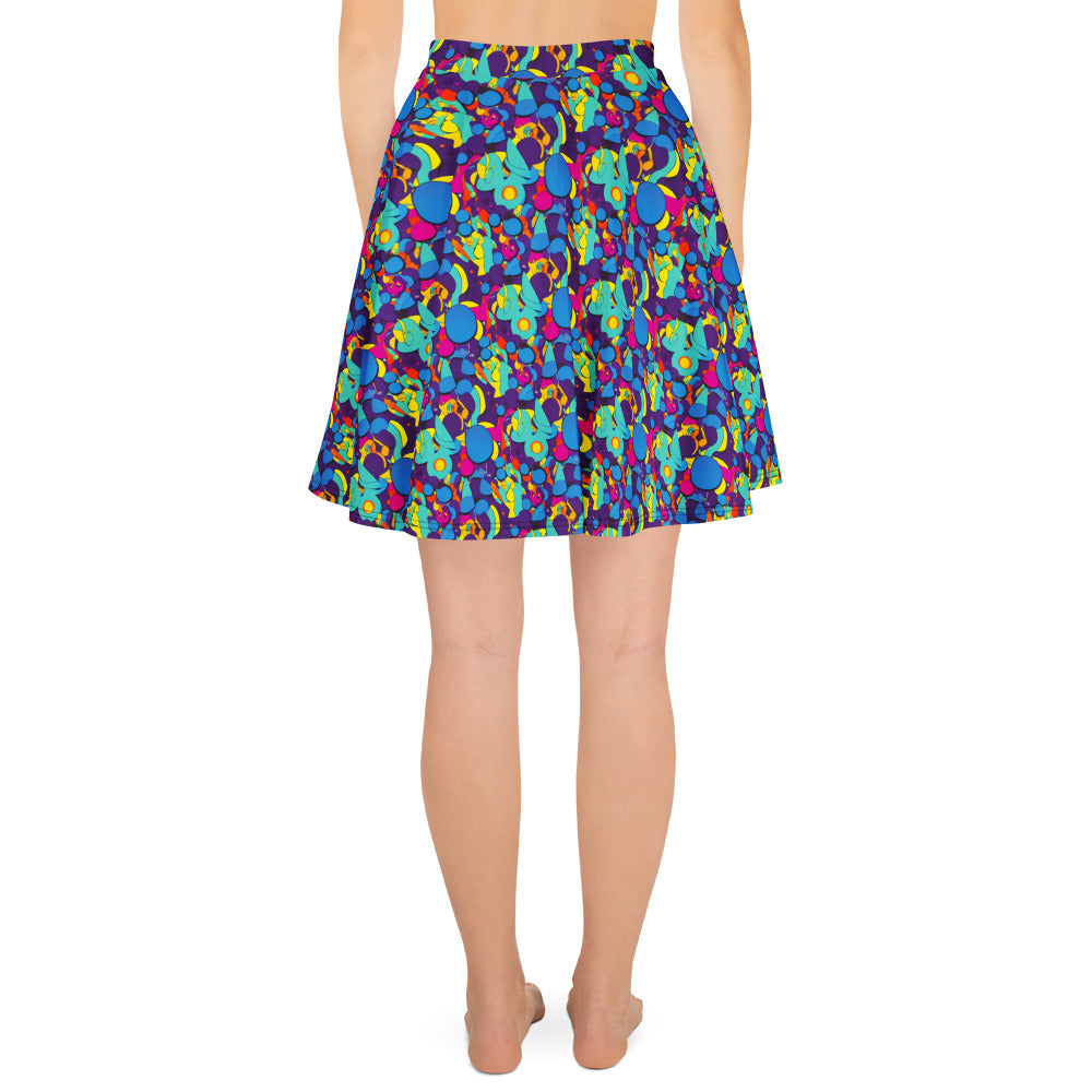 Skater Skirt - Psychedelic Harmony