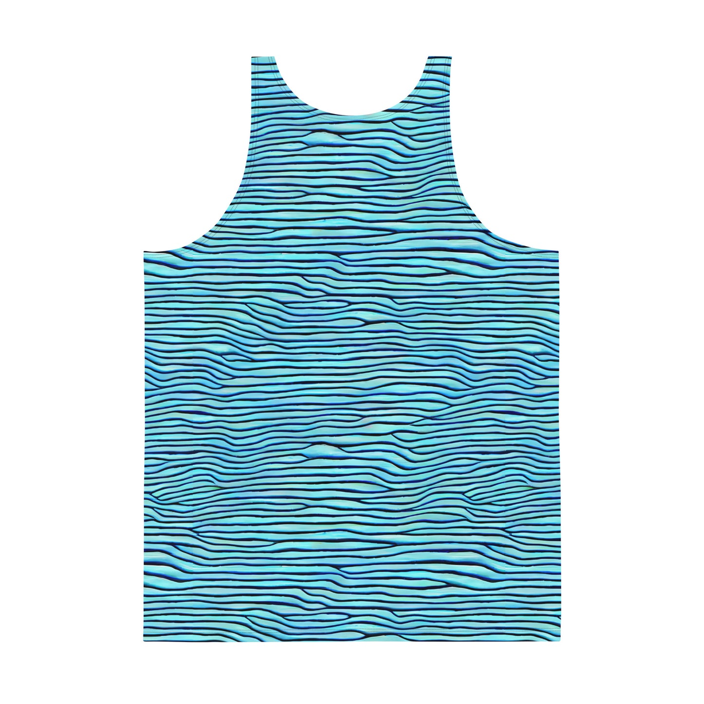 Men's Tank Top - Aqua Drift