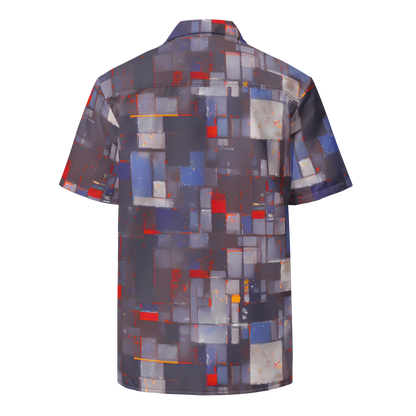 Button Shirt - Cubist Rhythm
