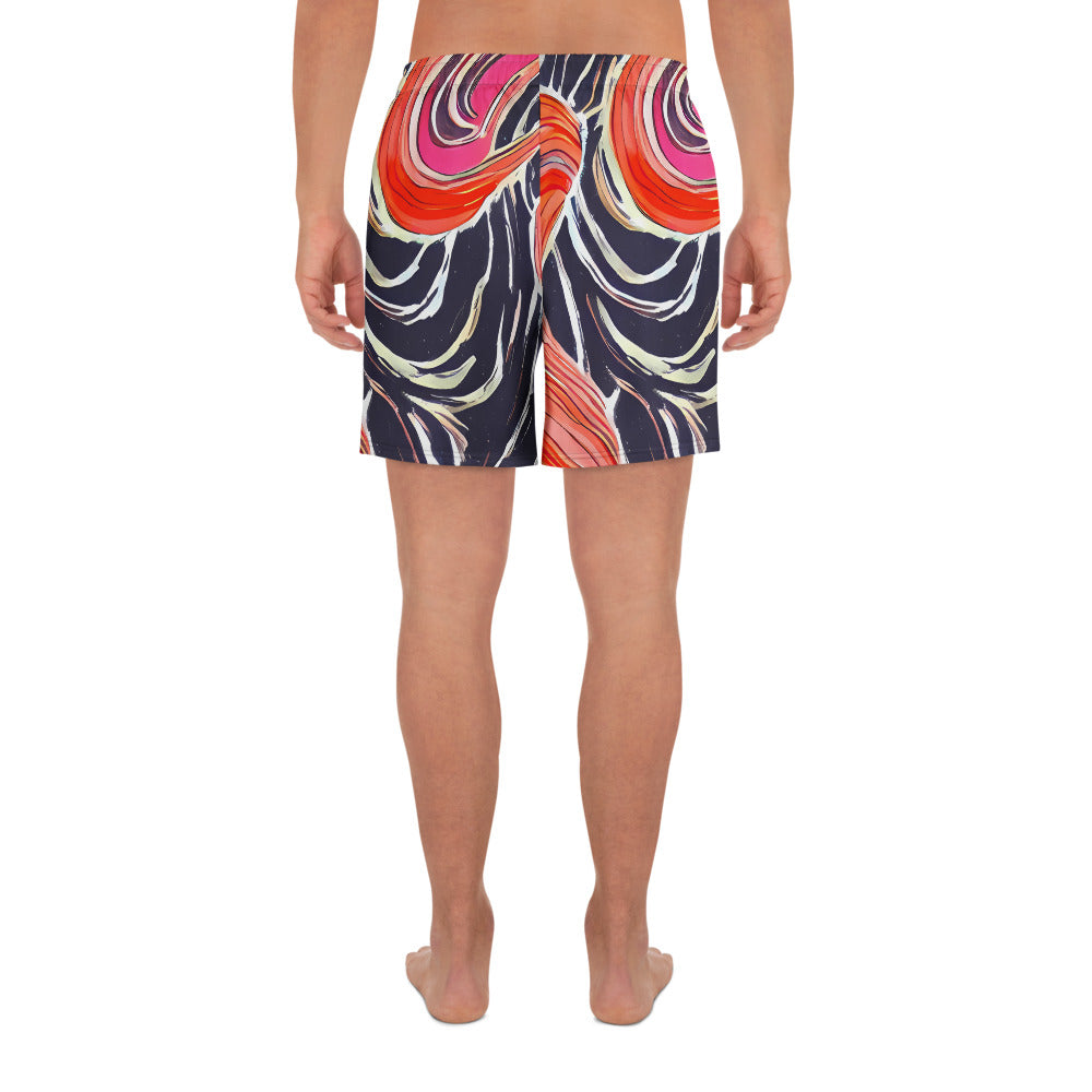 Men's Athletic Shorts - Radiant Drift