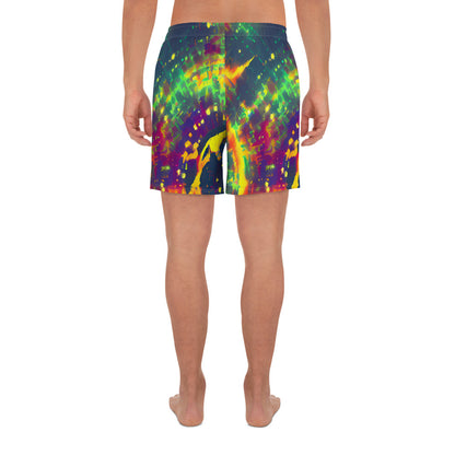 Men's Athletic Shorts - Hypercolor Oasis