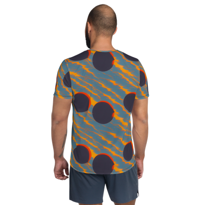 Men's Athletic T-Shirt - Flames of Gravity