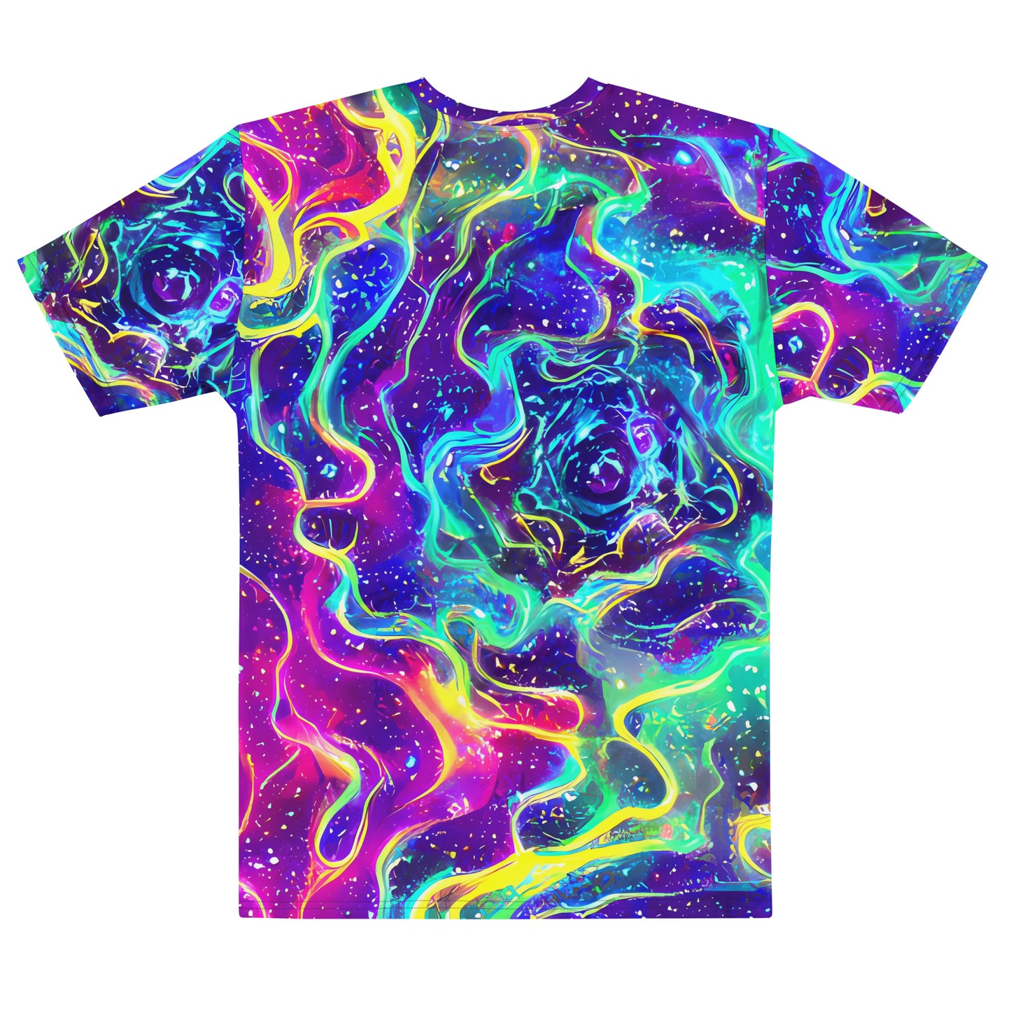 Men's Crew Neck T-Shirt - Liquid Light Show