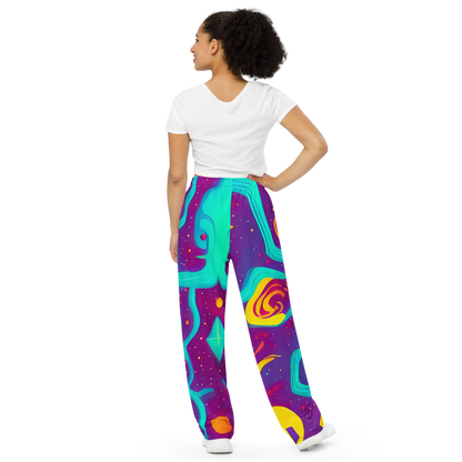 Wide-Leg Pants - Cosmic Current