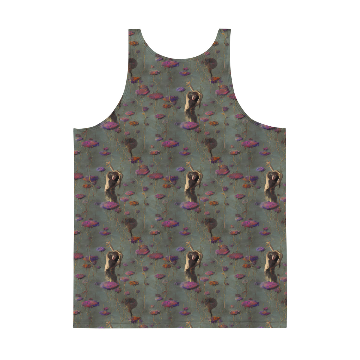 Men's Tank Top - Ethereal Bloom