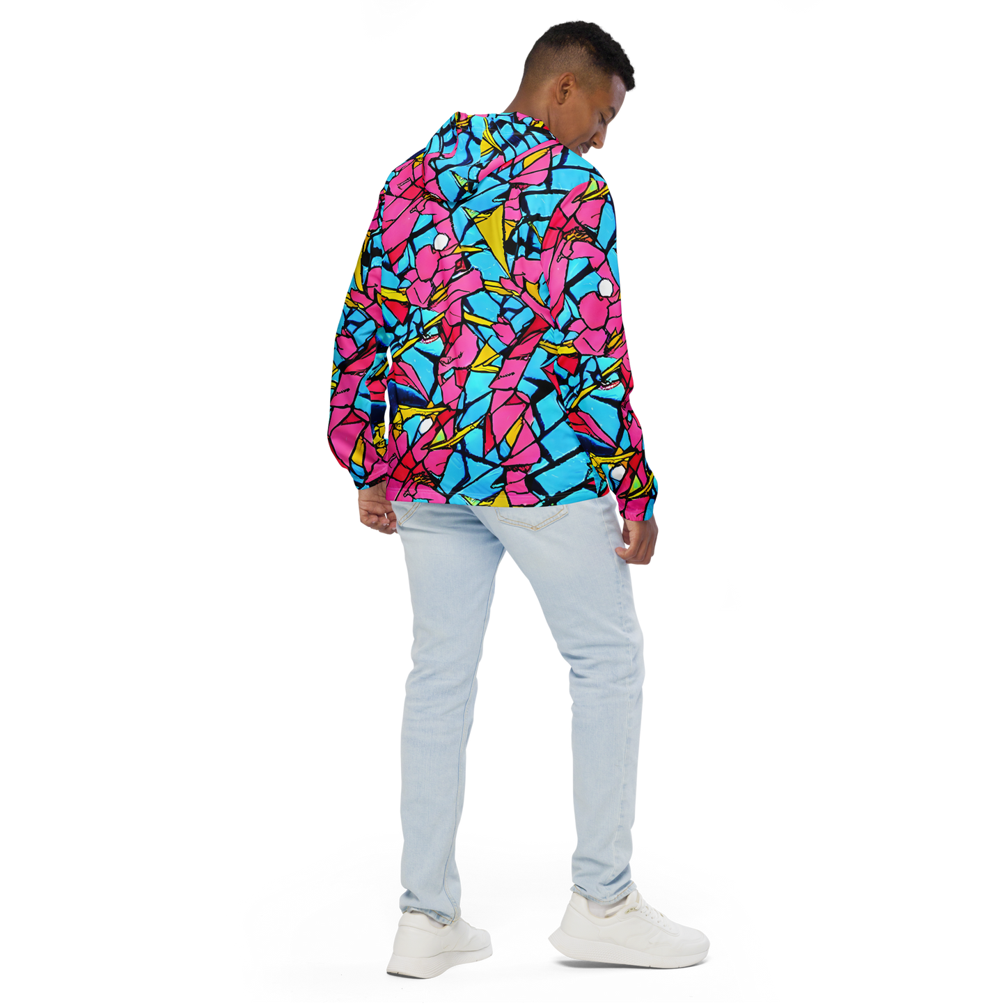 Men's Windbreaker - Barbier Bloom