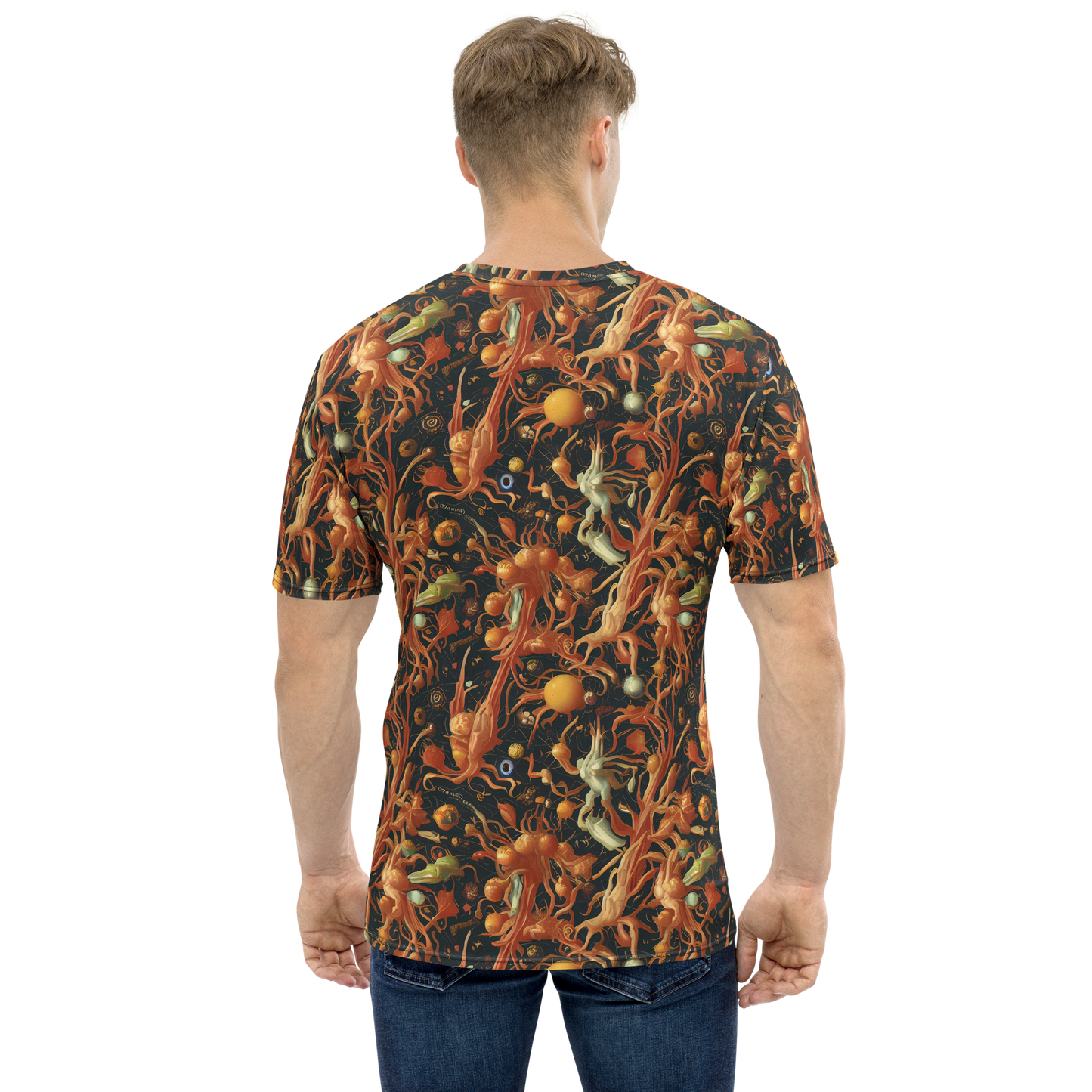 Men's Crew Neck T-Shirt - Bosschaert's Nebula