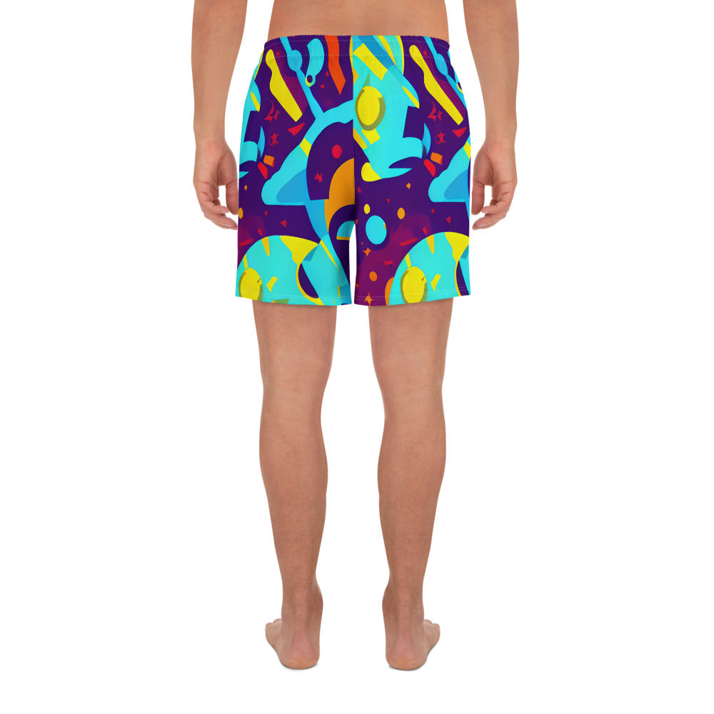 Men's Athletic Shorts - Gerace Geometry