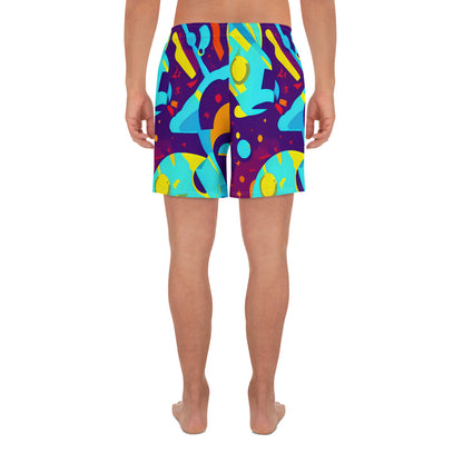 Men's Athletic Shorts - Gerace Geometry