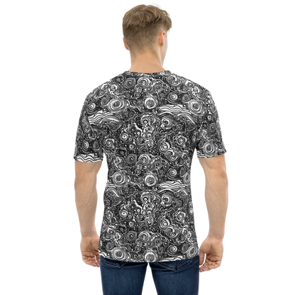 Men's Crew Neck T-Shirt - Swirling Stories