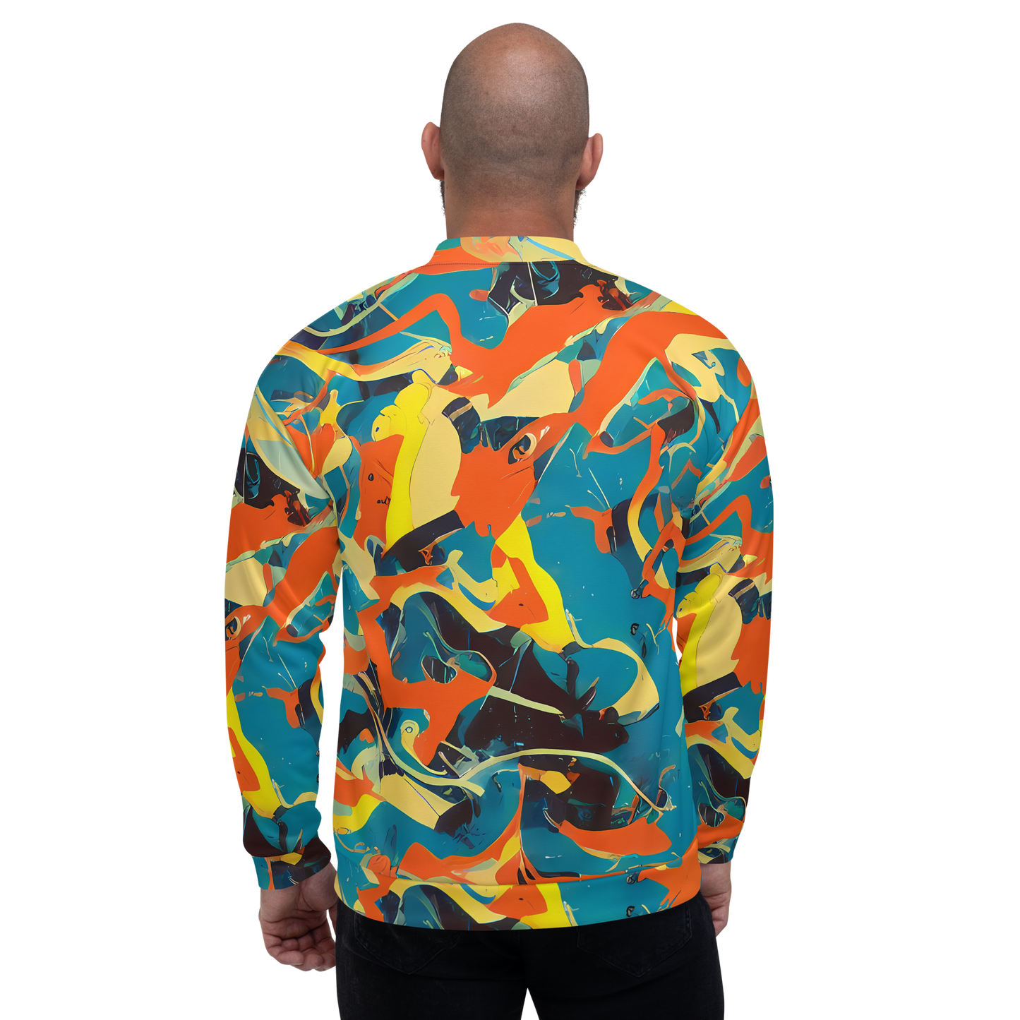 Bomber Jacket - Abstract Tango