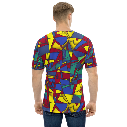 Men's Crew Neck T-Shirt - Vibrant Vexation