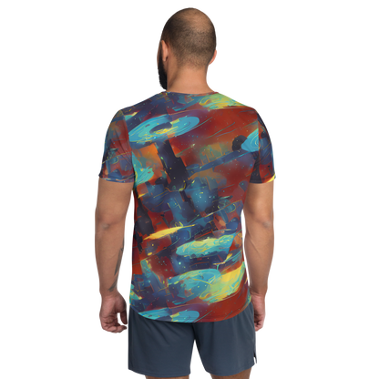 Men's Athletic T-Shirt - Journey Through Infinity