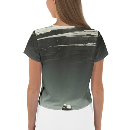 Women's Crop Tee - Urban Shadows