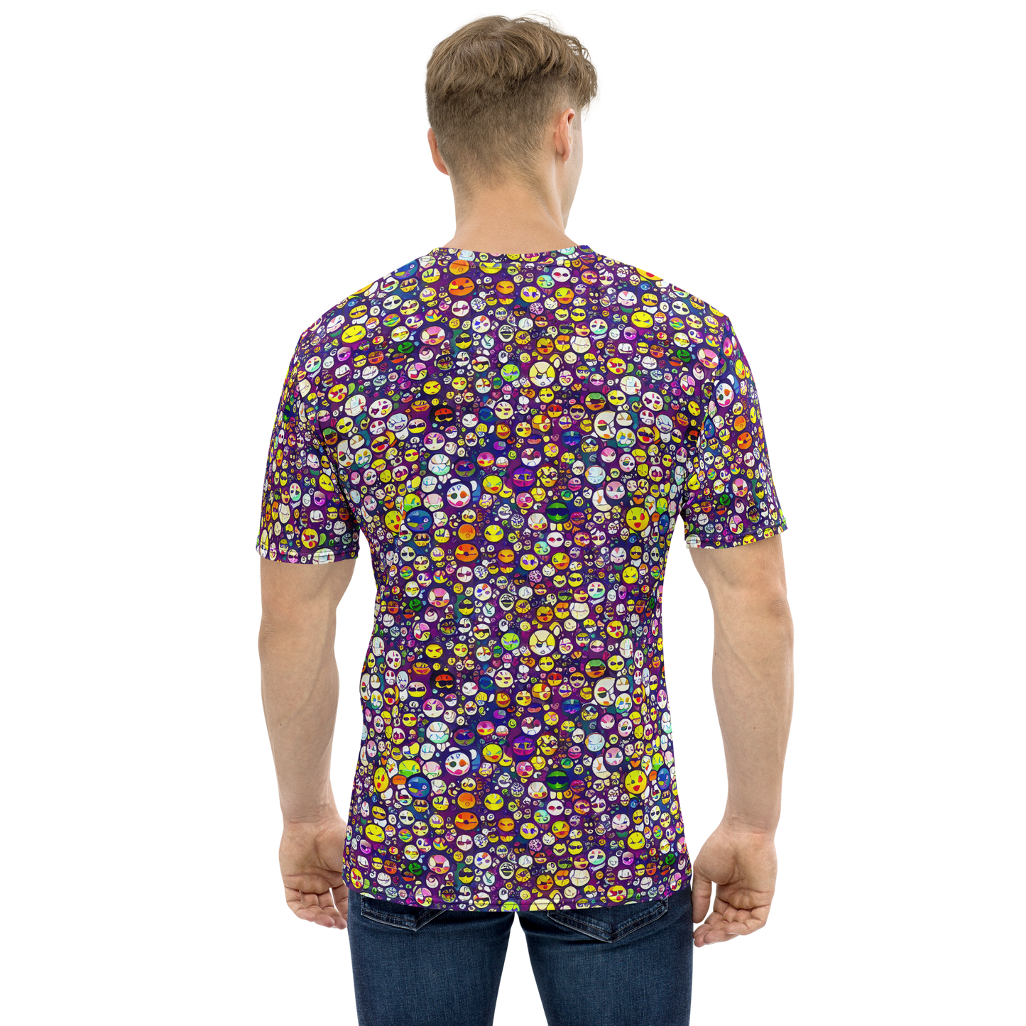 Men's Crew Neck T-Shirt - Mosaic Moods