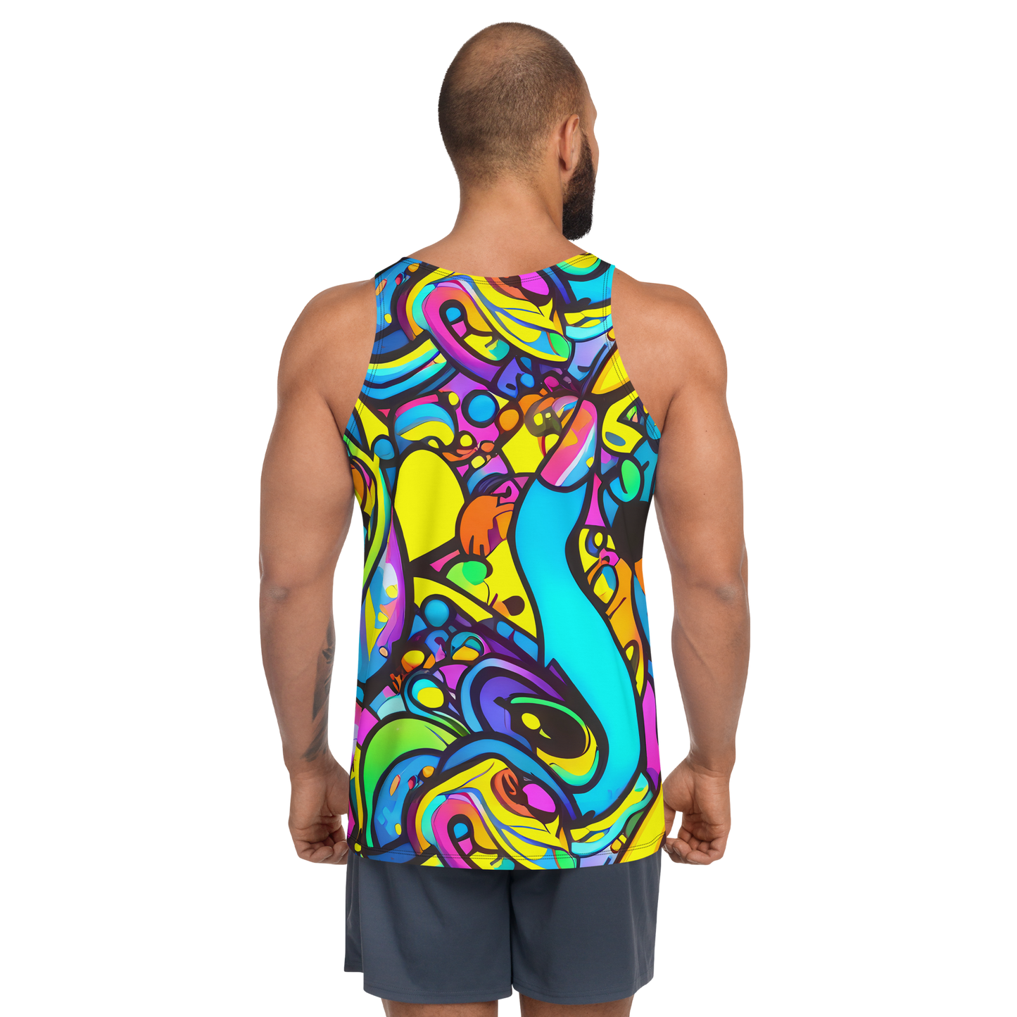 Men's Tank Top - Kaleidoscopic Flow