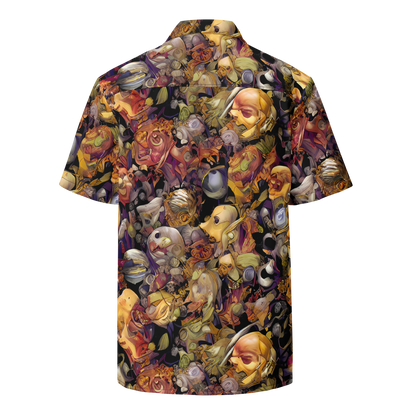 Button Shirt - Arcimboldo Abundance