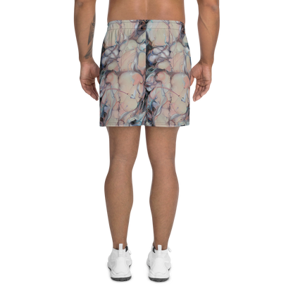 Men's Athletic Shorts - Daydream Cascade