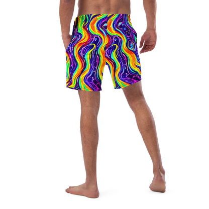 Swim Trunks - Galactic Flames