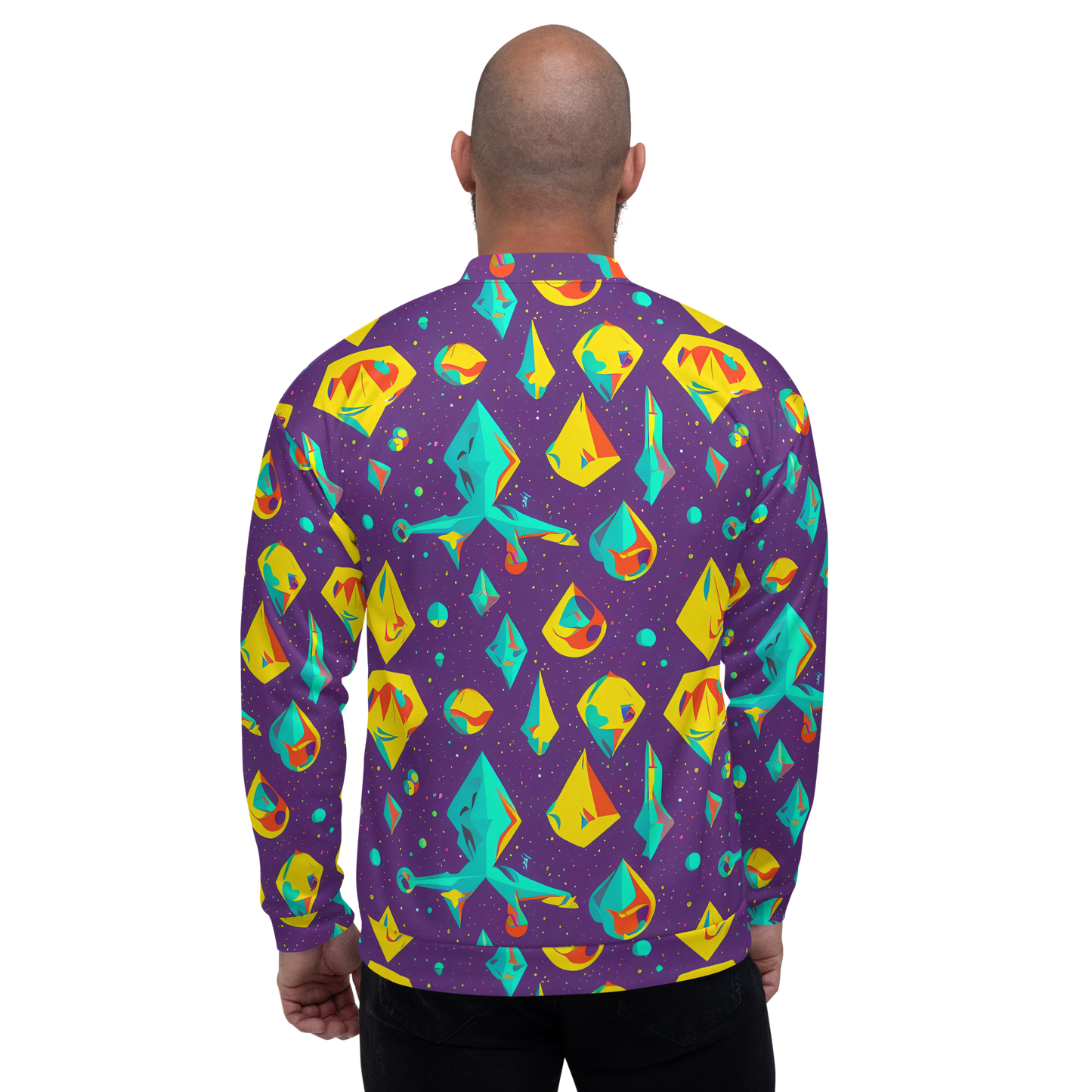 Bomber Jacket - Cascading Prism