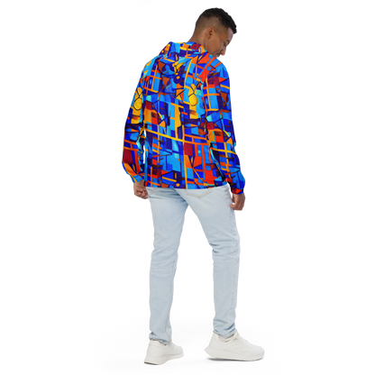 Men's Windbreaker - Radiant Labyrinth