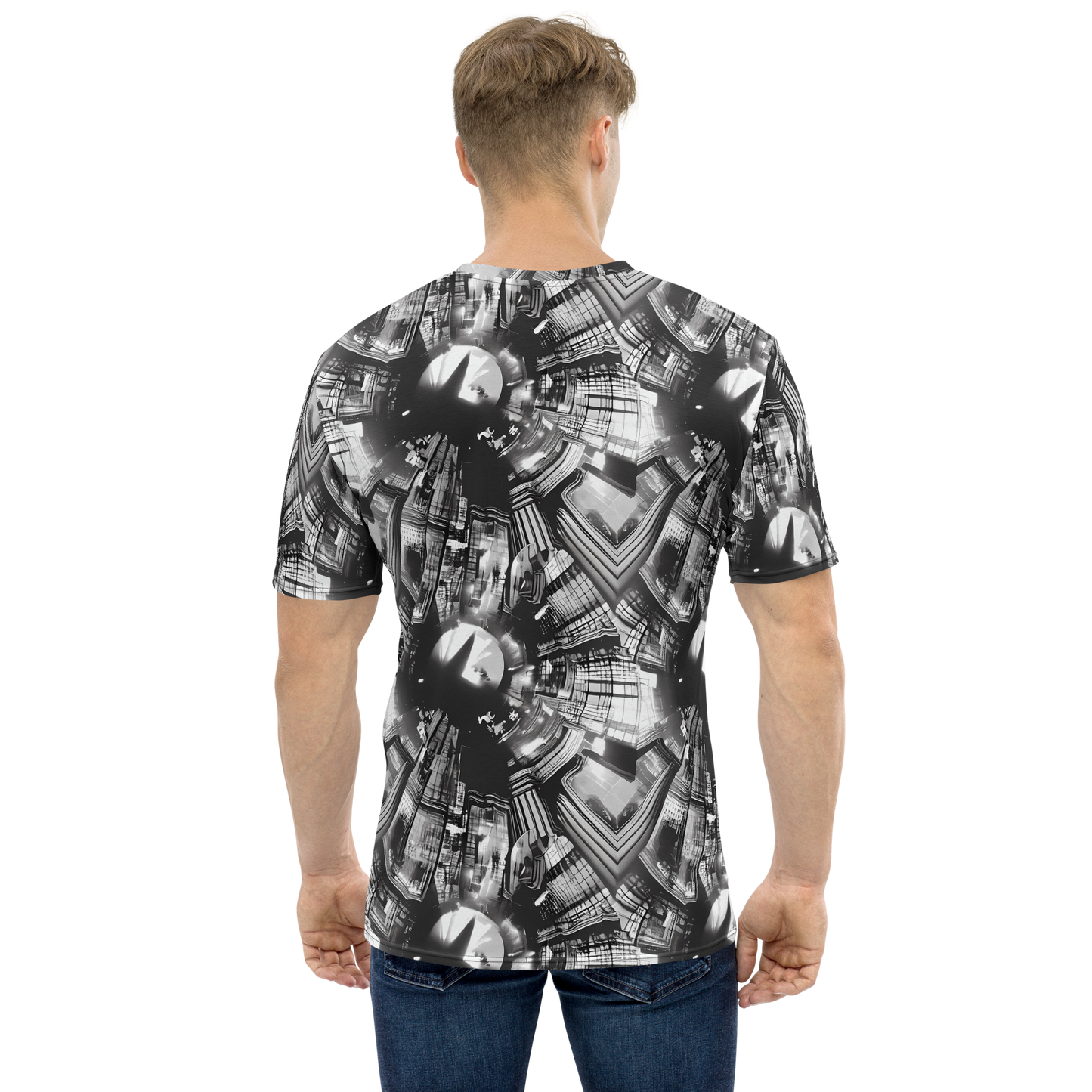 Men's Crew Neck T-Shirt - Silent Reflection