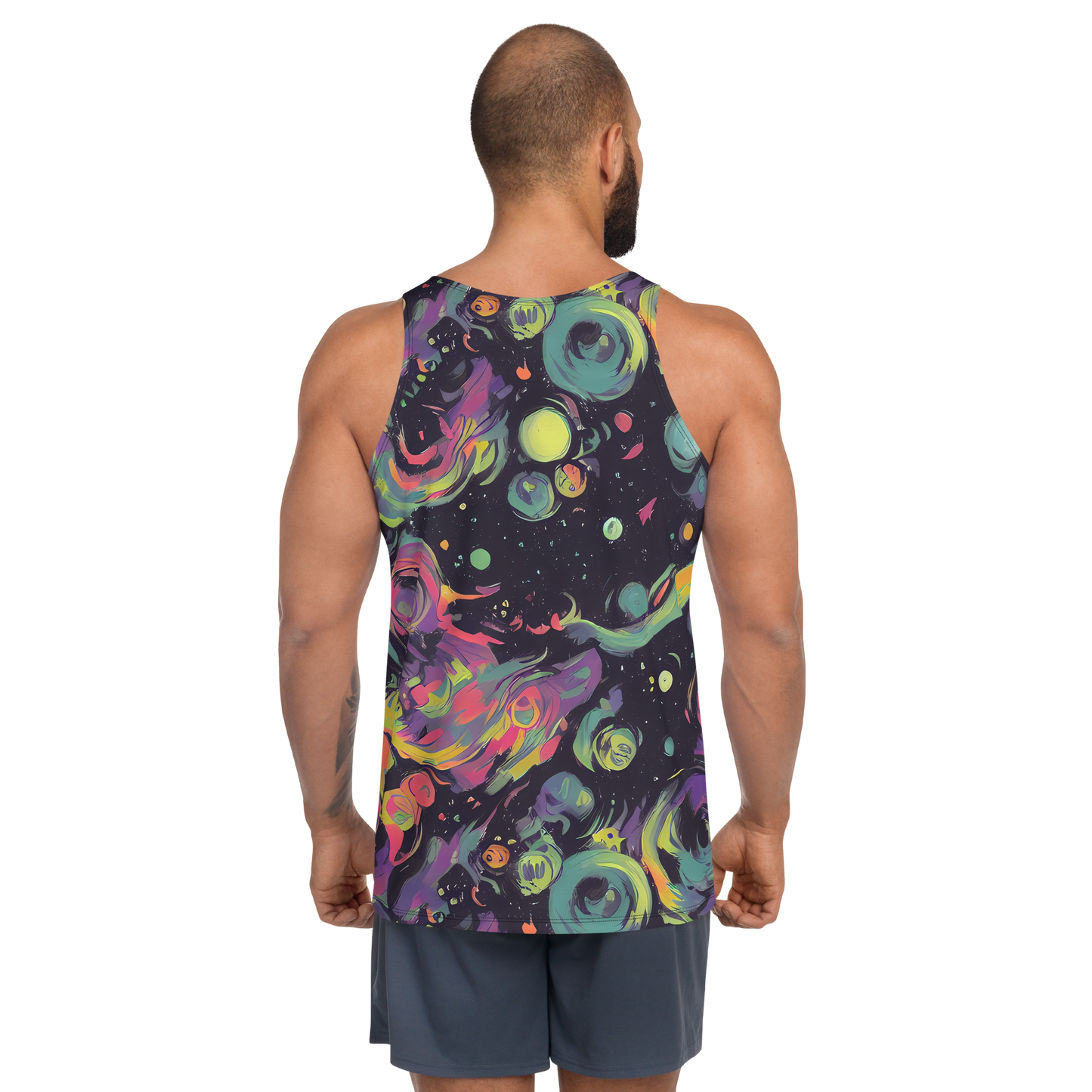 Men's Tank Top - Psychedelic Drift