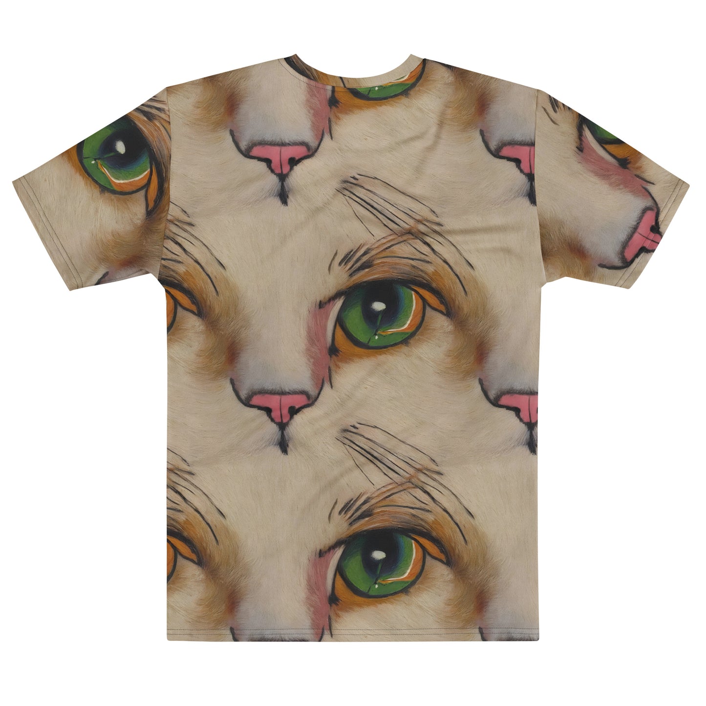 Men's Crew Neck T-Shirt - Emerald Gaze