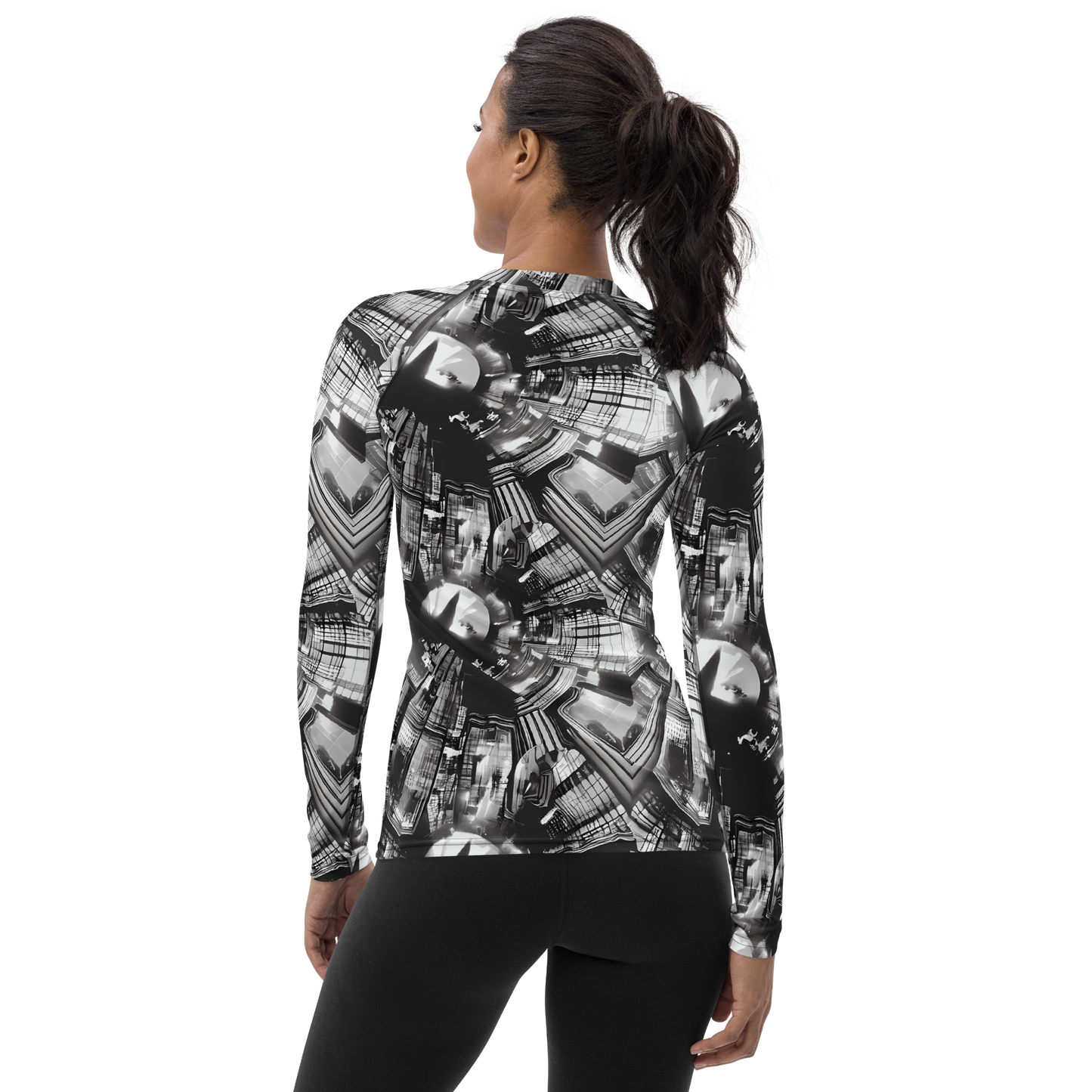 Women's Rash Guard - Silent Reflection