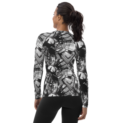 Women's Rash Guard - Silent Reflection