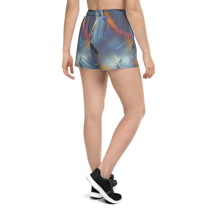 Women’s Athletic Shorts - Gravity's Palette