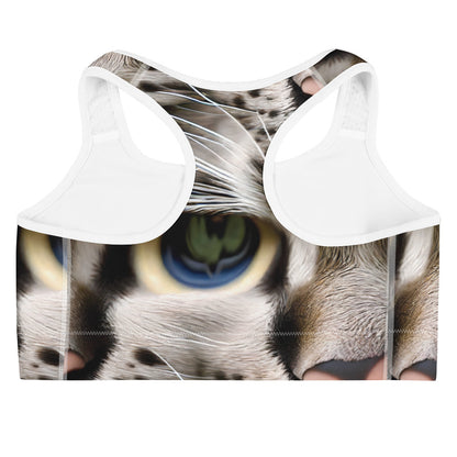 Sports Bra - Feline Mirage