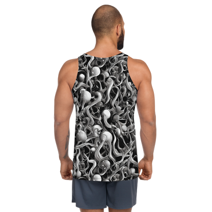 Men's Tank Top - Fluid Monochrome