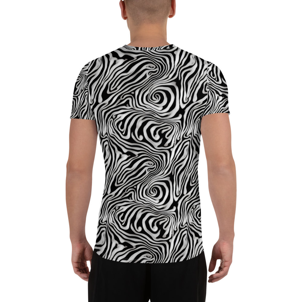 Men's Athletic T-Shirt - Warped Cosmos