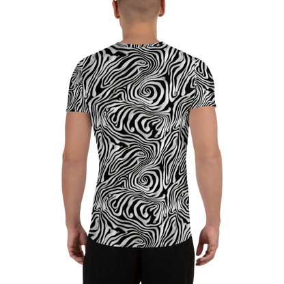 Men's Athletic T-Shirt - Warped Cosmos