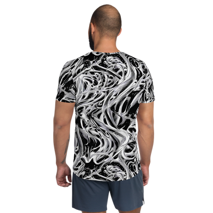 Men's Athletic T-Shirt - Silver Shadows