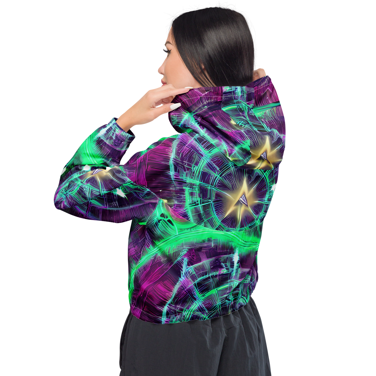 Women's Cropped Windbreaker - Müller Vortex