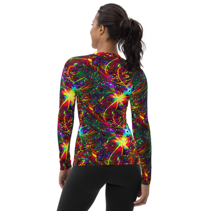 Women's Rash Guard - Stellar Burst