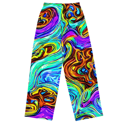 Wide-Leg Pants - Mystic Iridescence