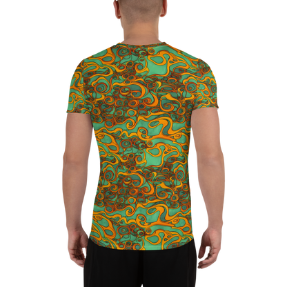 Men's Athletic T-Shirt - Nebula Nodes