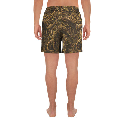 Men's Athletic Shorts - Gilded Reverie