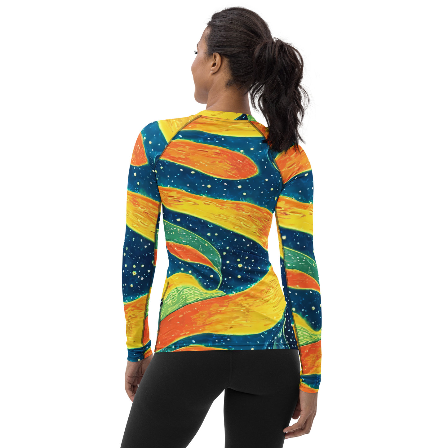 Women's Rash Guard - Celestial Harmony